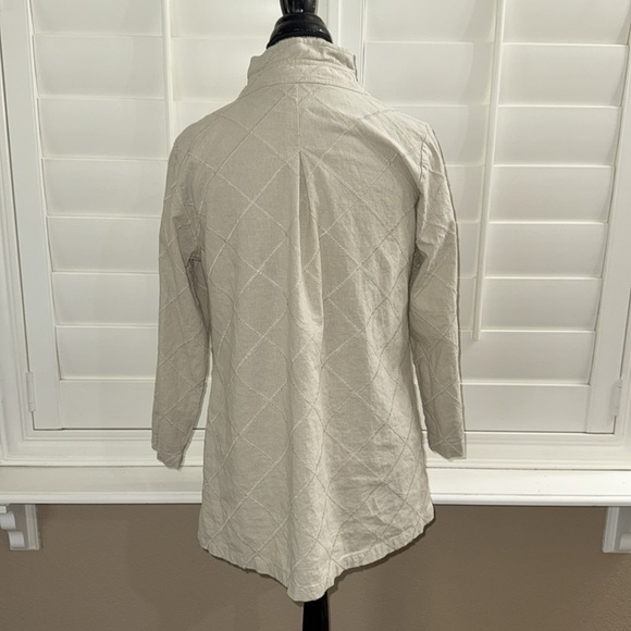 Soft Surroundings Brinley Linen Cotton Button Shirt - Picture 5 of 10